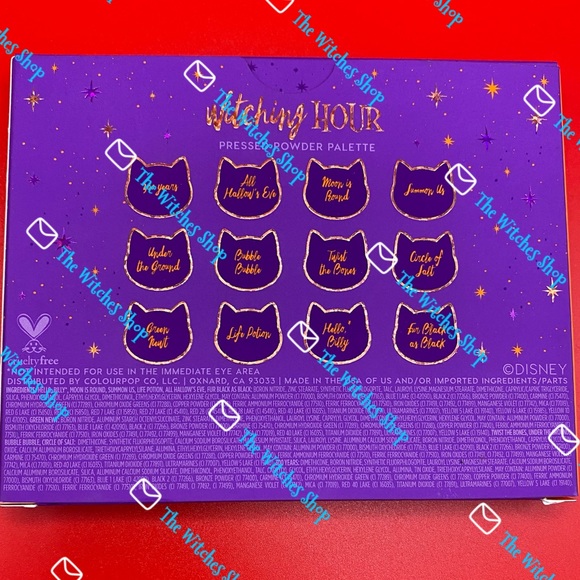 Disney Hocus Pocus make up palette! By colourpop  and New! - Picture 2 of 2